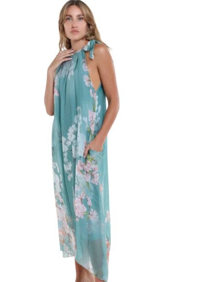 Silk Floral Dress Dresses mom fave 