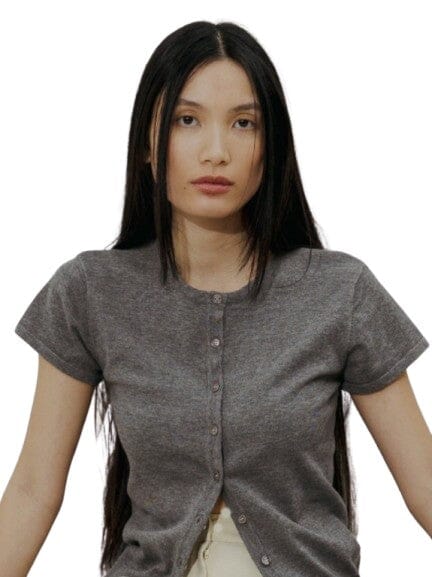 Penelope Cardi Top Tops mom fave S Grey 