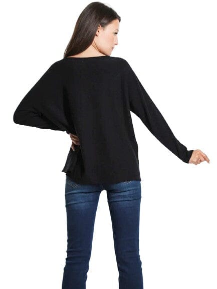 Lux Soft "Sweater" Made in Italy Tops mom fave 