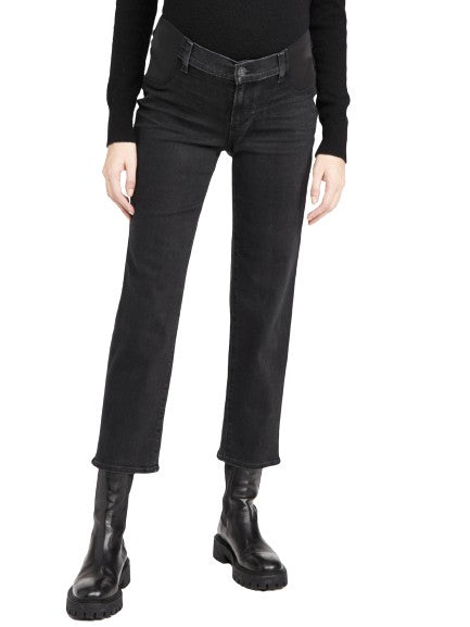 Noella Straight by Paige Bottoms Paige Premium Denim Black Willow 23 