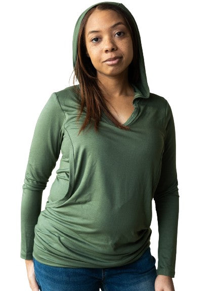 Natalie Nursing Hoodie Tops alex & harry olive 1 